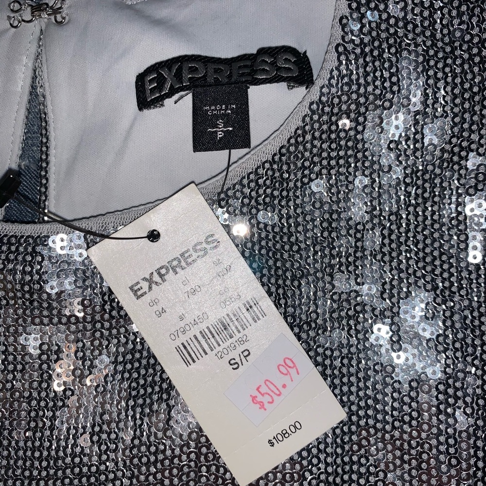 Express Sequence Dress - Picture 3 of 5